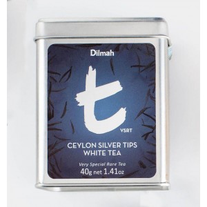 Dilmah White Tea Ceylon Silver Tips Luxury 16 Tea Bags